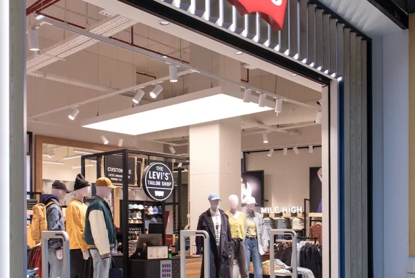 Remodelação de loja LEVI’S CC Colombo
