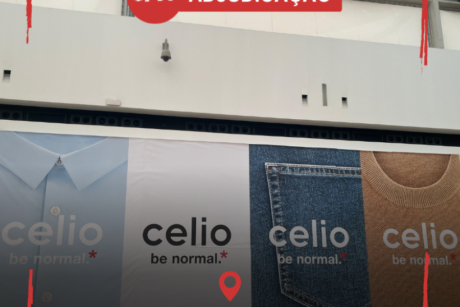 Construção de loja Celio
