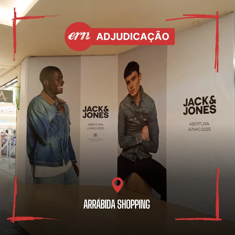 Construção de loja Jack & Jones