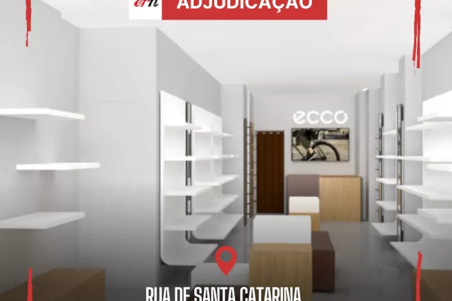 Construção loja no Porto