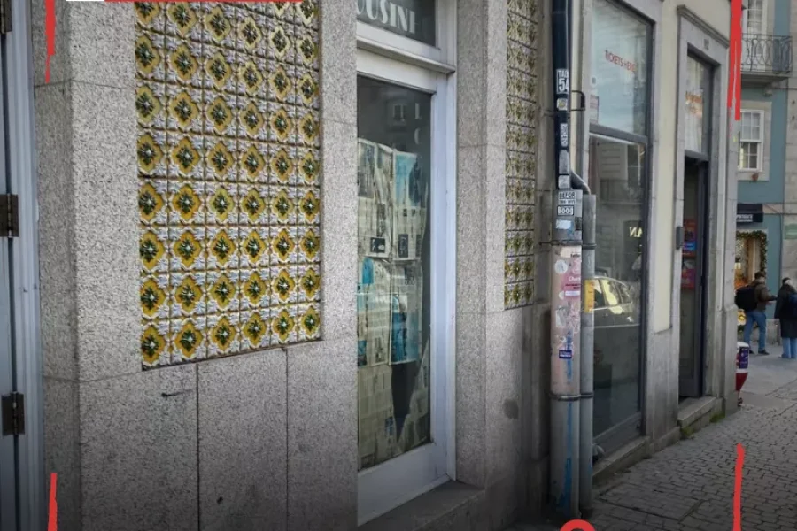 construção de gelataria no porto