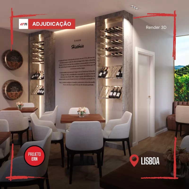 construção de loja de vinhos em lisboa