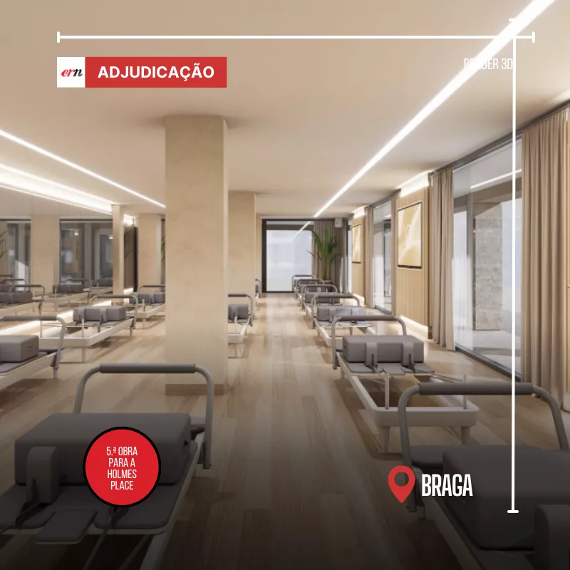 REMODELAÇÃO DE GINÁSIO EM BRAGA