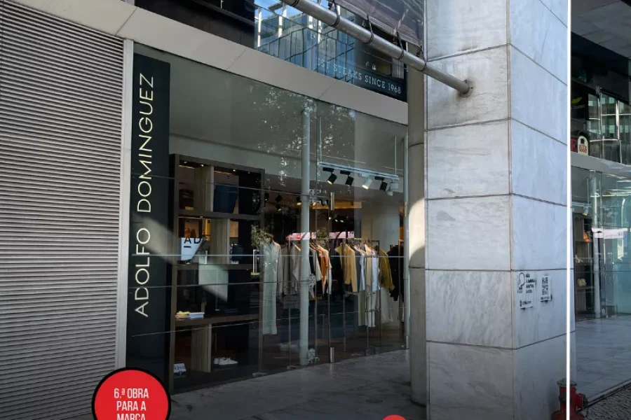 RESTYLING LOJA ADOLFO DOMINGUEZ EM LISBOA