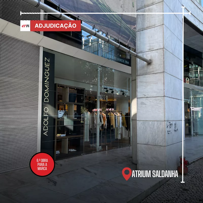 RESTYLING LOJA ADOLFO DOMINGUEZ EM LISBOA