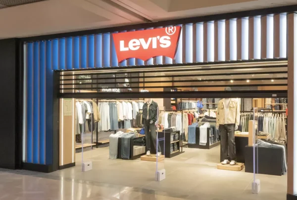 fachada loja Levi's Shopping Cidade do Porto