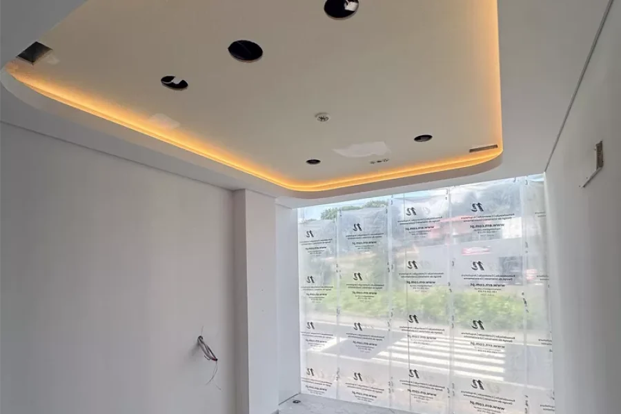 Obra de construção e remodelação de uma clínica em Portugal